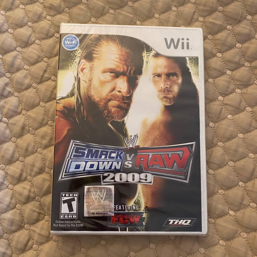 Wii Smackdown vs Raw 2009 game